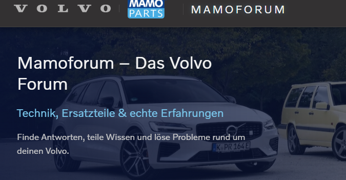 Mamoparts Forum, mamoforum, volvo forum